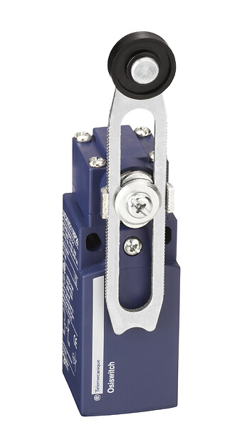 Limit switch, Limit switches XC Standard, XCKN, thermoplastic plastic roller lever var.length, 1NC+1 NO, snap, M20