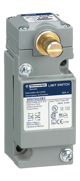 9007C62B2 - Limit switch 9007C, 600 V, 10 A, option version