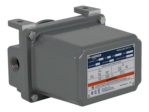 9016GAR21 - Electromechanical vacuum switch, 9016G, adjustable scale, 2 ...