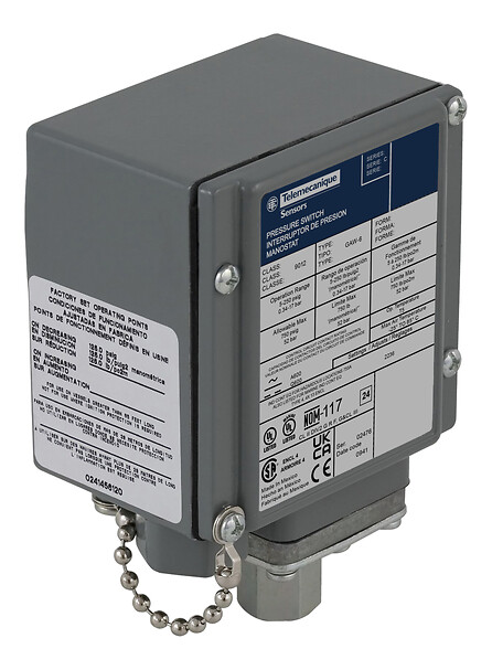 9012GAW26 - Pressure switch 9012G, adjustable scale, 2