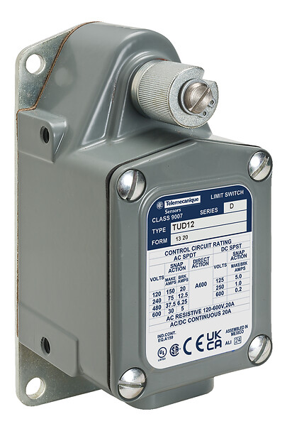 9007TUD12 - Limit switch, 9007, 9007FT mill universal, spring return ...