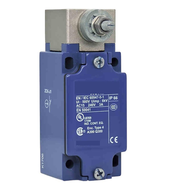 XCKJ105 - Limit switch, XC Standard, XCKJ, rotary head w/o op