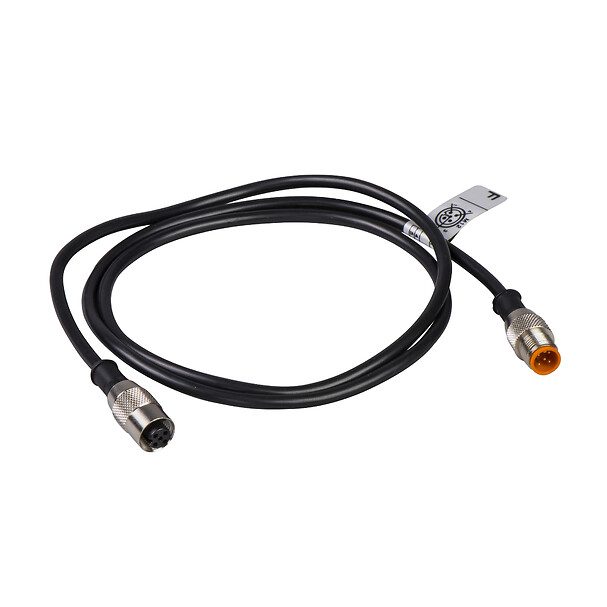 ＸＪ8②一脚分 XZCR1512062F2 - Jumper cable XZ, male straight M12 3 pin, female